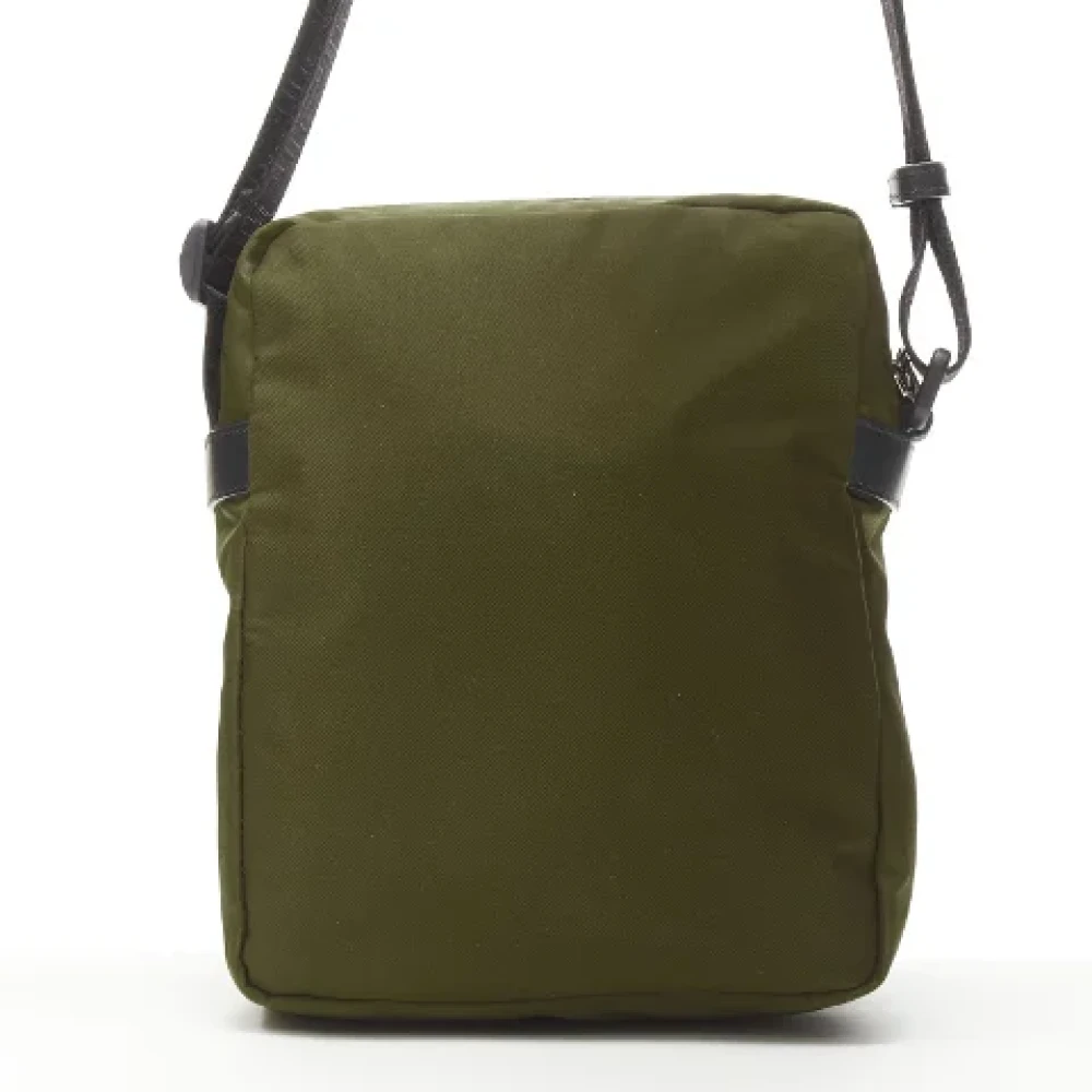 Versace Pre-owned Nylon handbags Green Dames