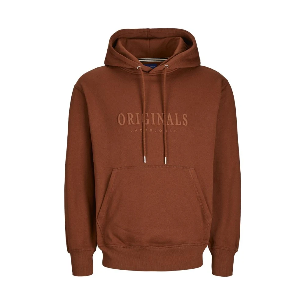 Jack & jones Freewear Rood Sweat Hoodie Brandy Brown Heren