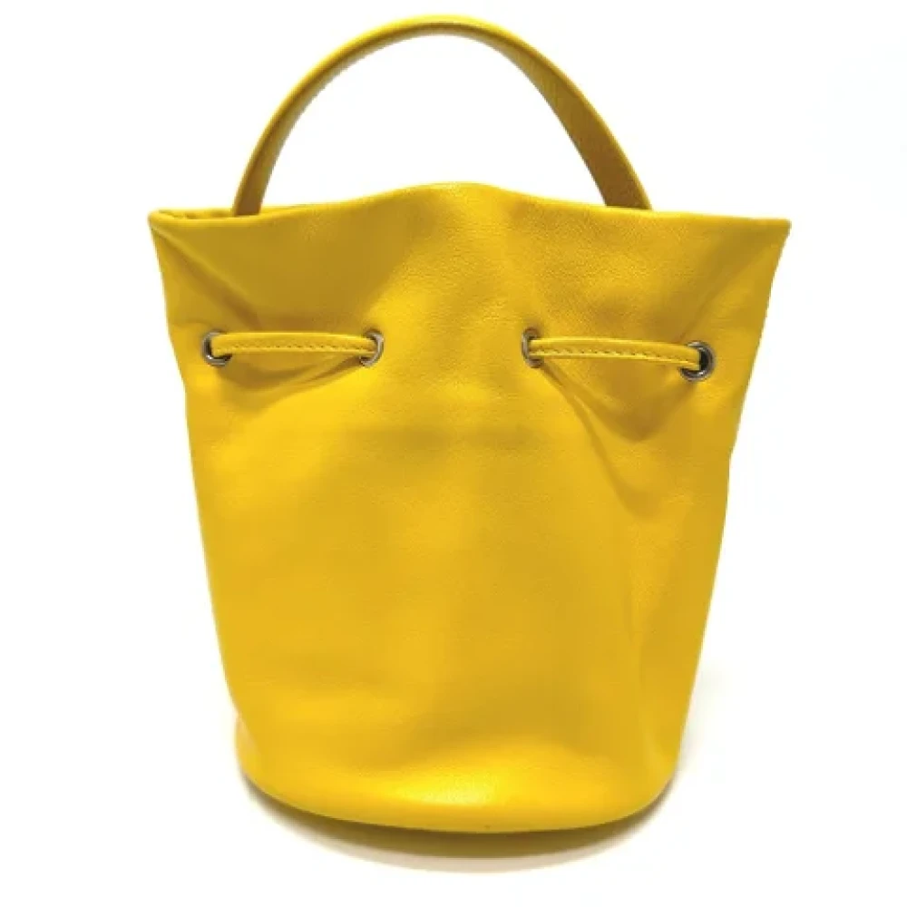 Balenciaga Vintage Pre-owned Leather balenciaga-bags Yellow Dames