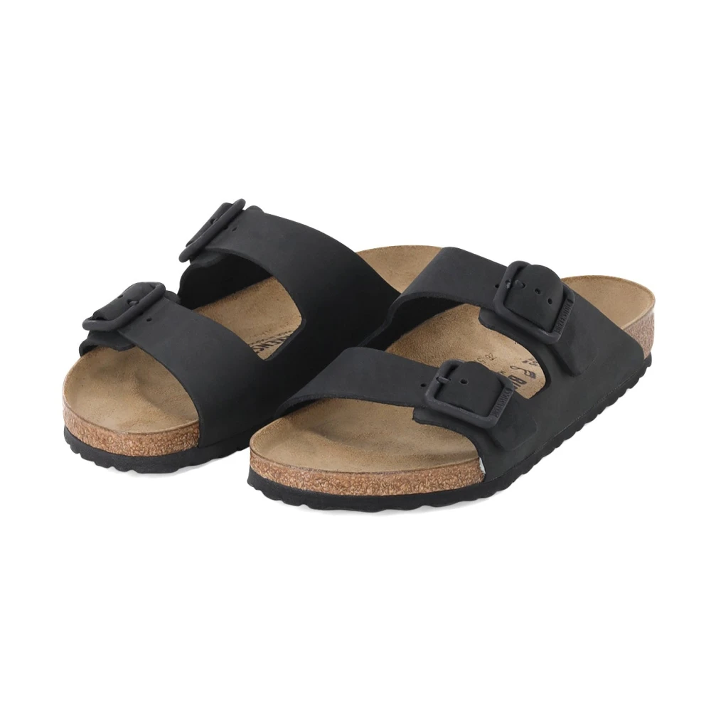 Birkenstock Men's Black Arizona - Sliders - 7 Uk - Shoes