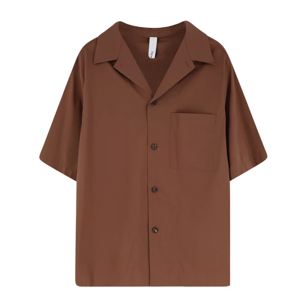 Hevo Uomo Marrone Magliette, Xl, New,
