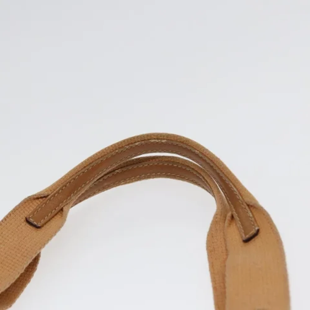 Celine Vintage Pre-owned Canvas totes Beige Dames