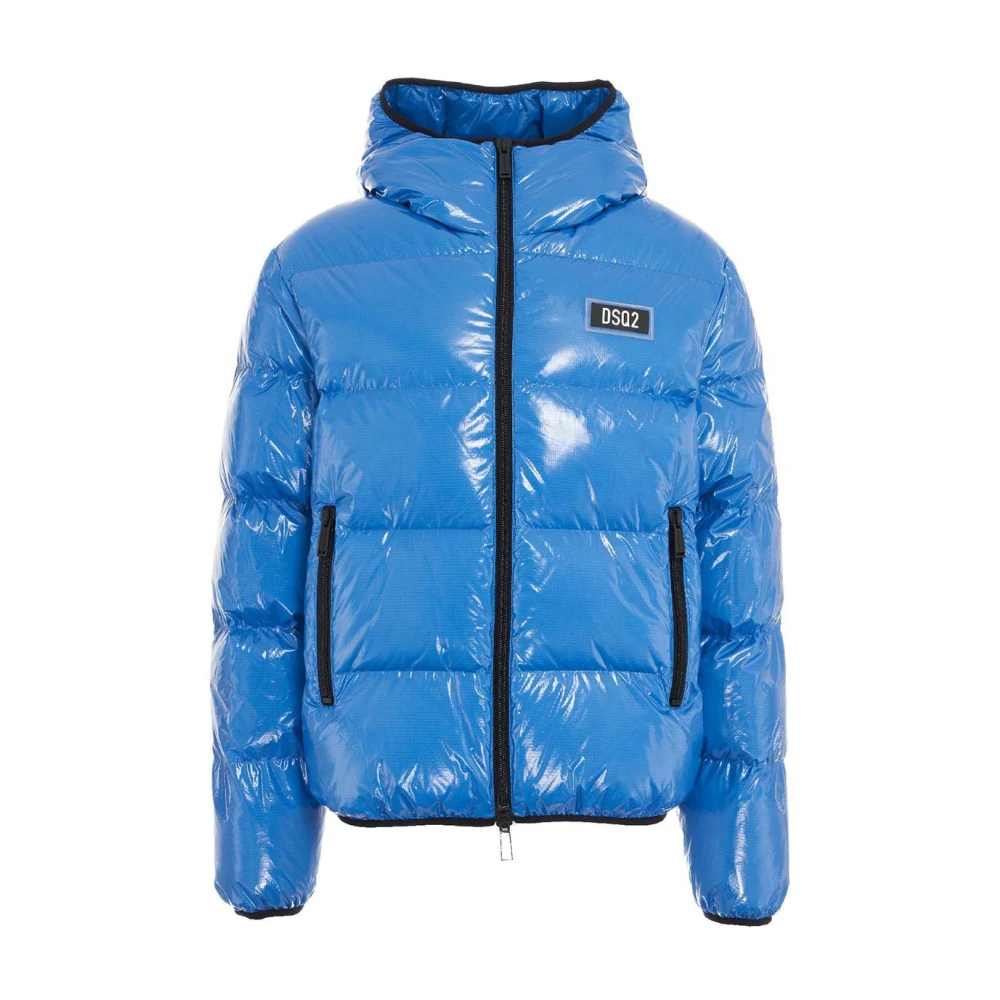 Dsquared2 Down Jackets Blue Heren