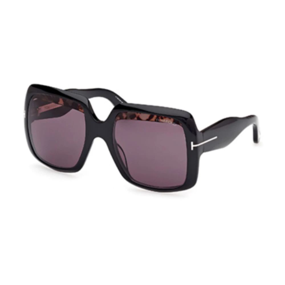 Tom Ford Unisex Black Stylish Sunglasses For Fashionable Look - Sunglasses - One Size - Accessories