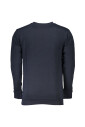 sweatshirt-en-coton-bleu-avec-logo-imprime