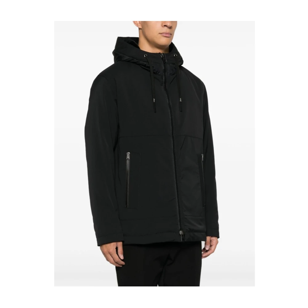 Herno Coats Black Heren