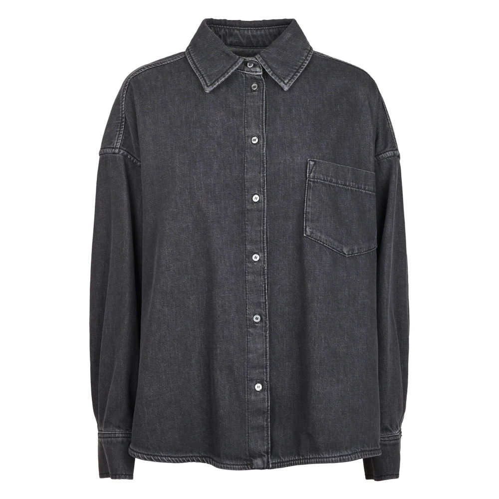 Max Mara Women's Black Camicia - Shirts - M - Blouses & Shirts