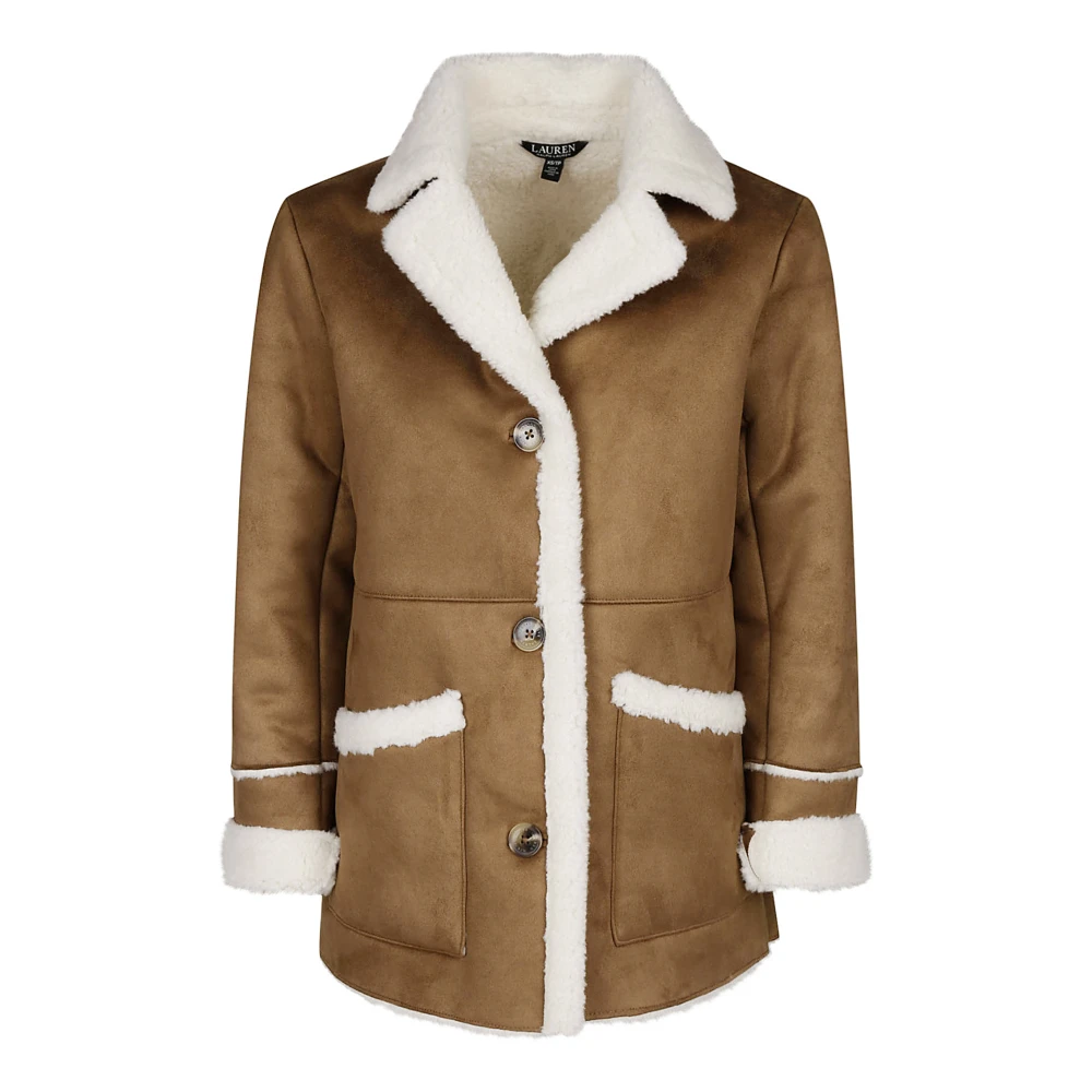 Ralph Lauren F Shrlng 28 Gevoerde JAS Brown Dames