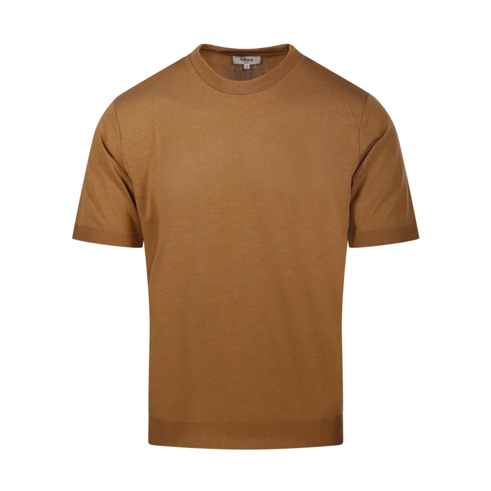 Altea - Tops > T-Shirts - Brown - Altea - Modalova