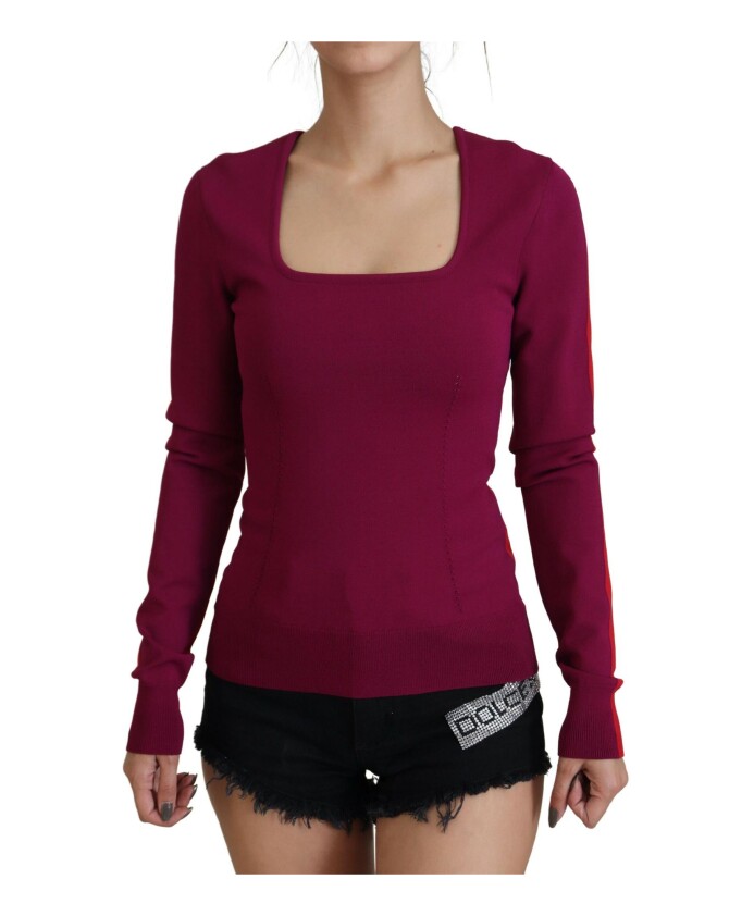 logo-square-neck-sweater