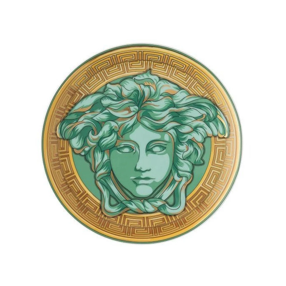 Versace Grön Tallrik Green, Unisex