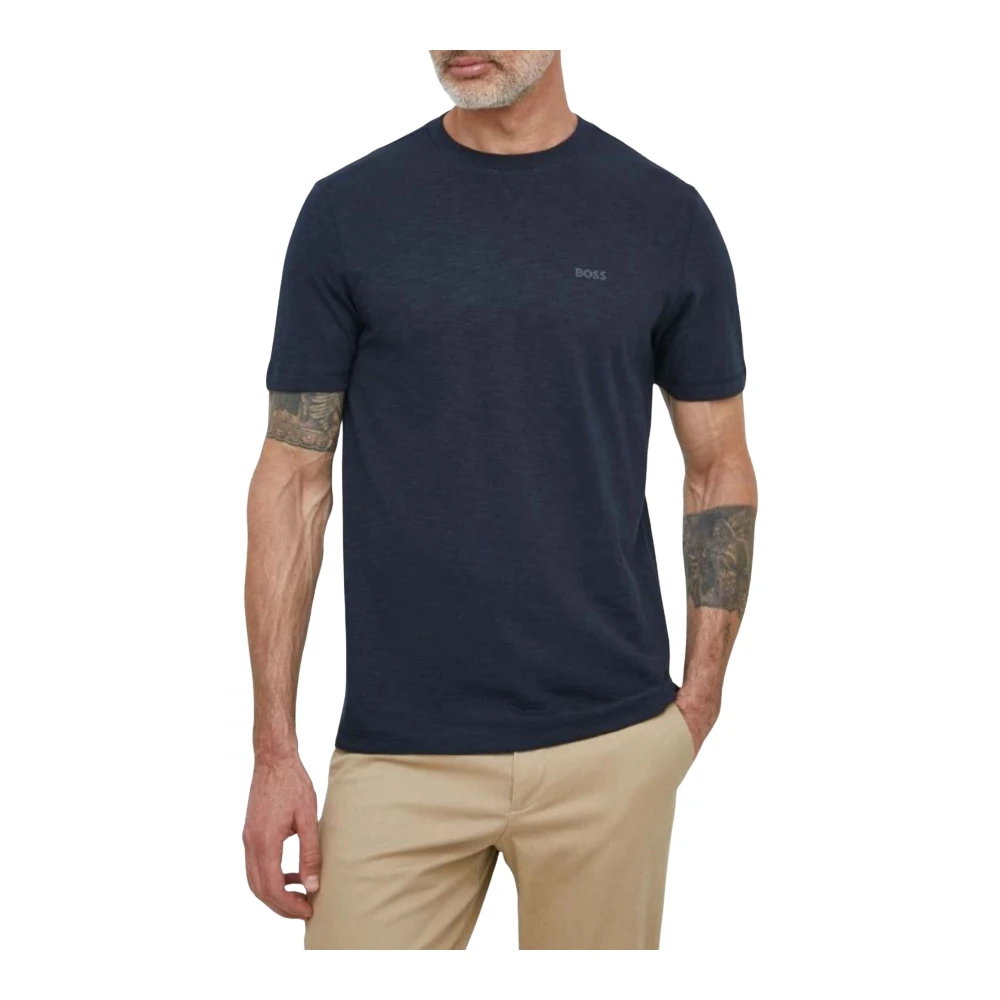 Hugo - Tops > T-Shirts - Blue - Hugo - Modalova