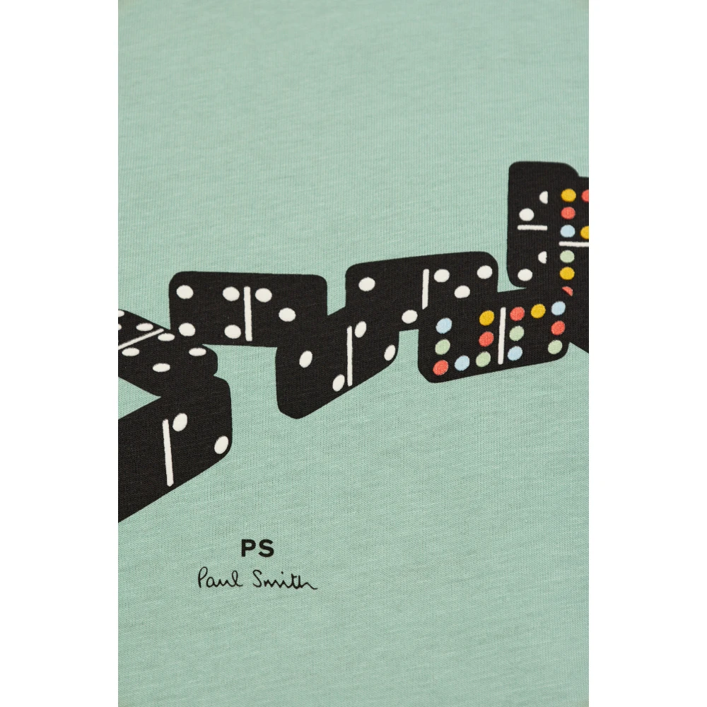 PS By Paul Smith T-shirt met logo Green Heren