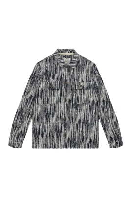 Jacquard Overshirt Sky Captain