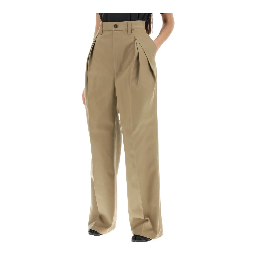 Maison Margiela Trousers Beige Dames