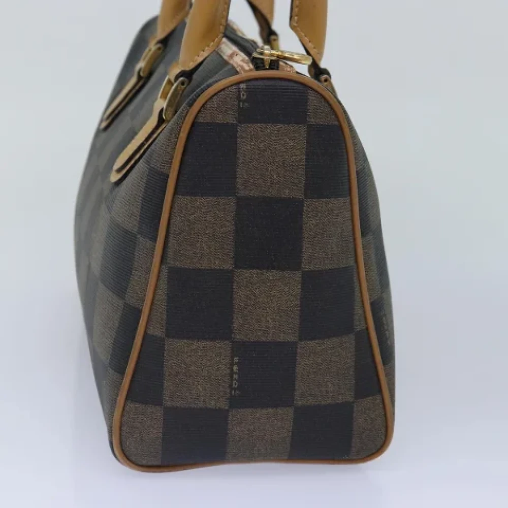 Fendi Vintage Pre-owned Canvas travel-bags Brown Dames
