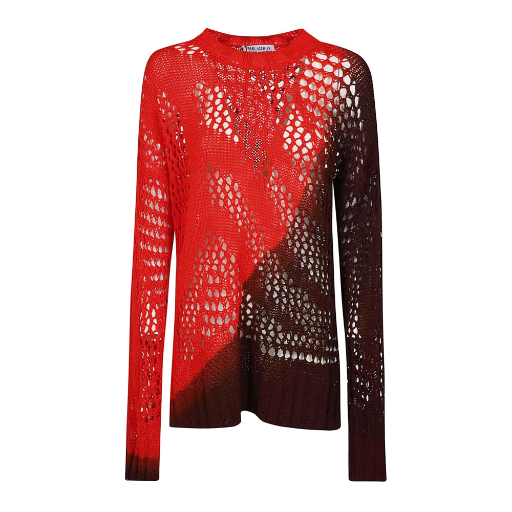 The Attico Comfortabele Gebreide Sweater Collectie Multicolor Dames