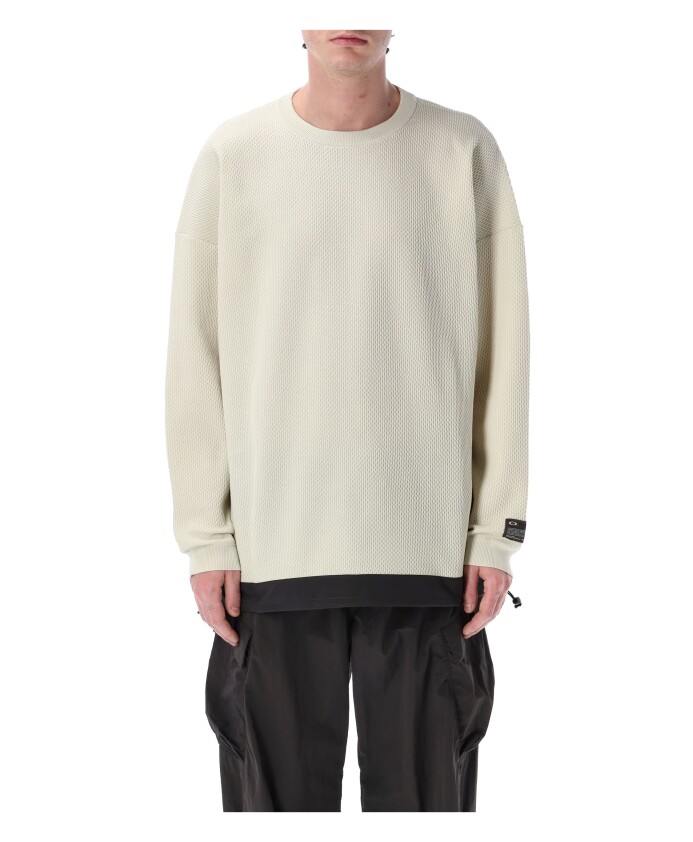 sweatshirt-en-jersey-texture-a-col-rond