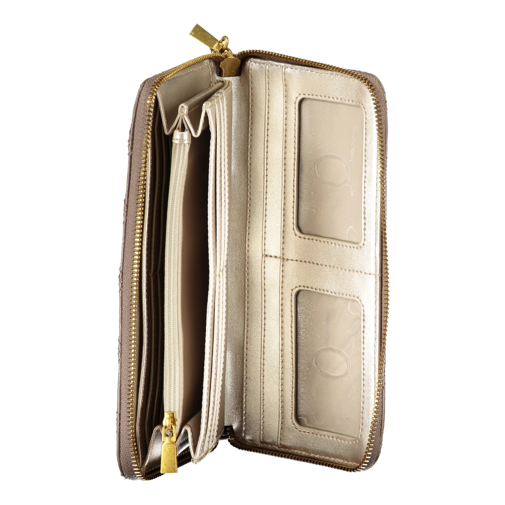 Guess Beige Portemonnee met Ritssluiting Beige Dames