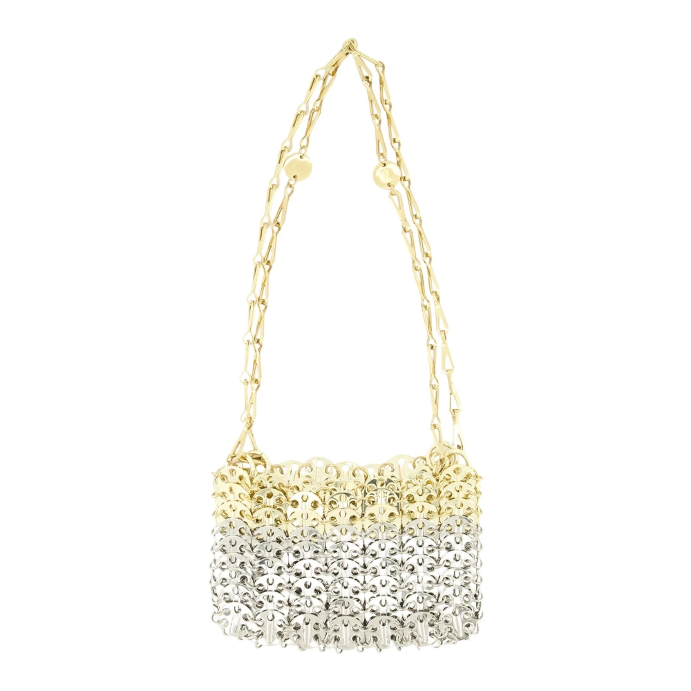 Rabanne Women's Gray Iconic 1969 Nano Bag