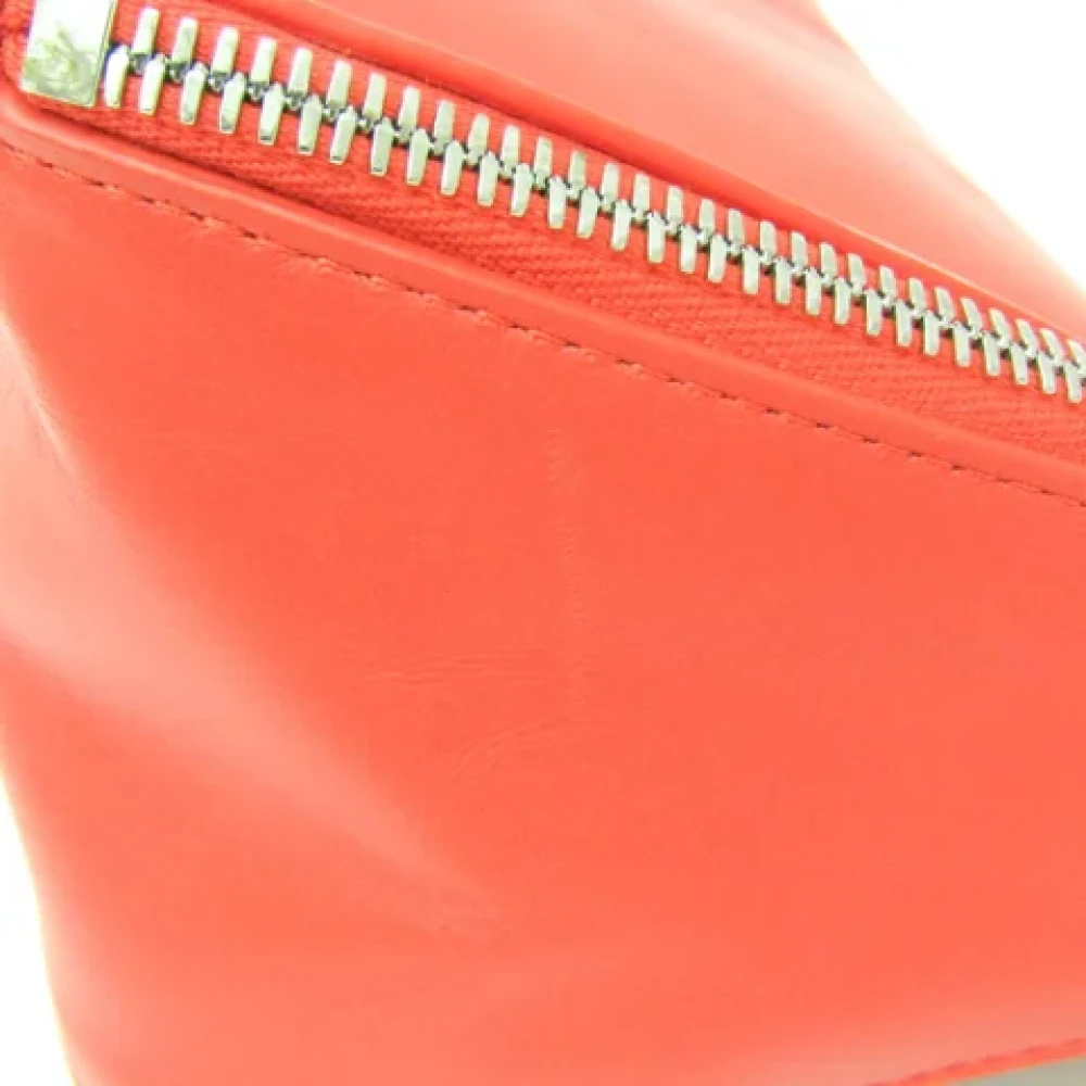 Bottega Veneta Vintage Pre-owned Leather clutches Red Dames