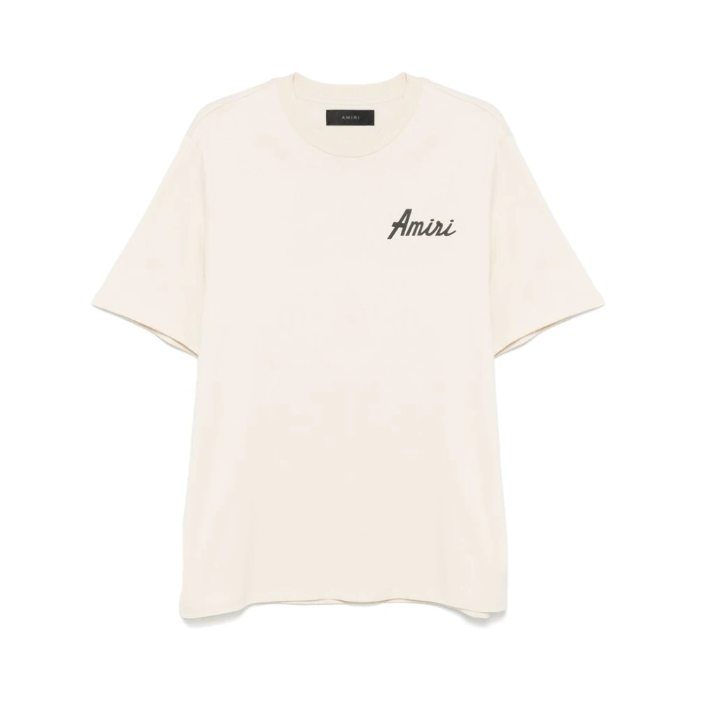 Amiri - Tops > T-Shirts - Beige - Amiri - Modalova