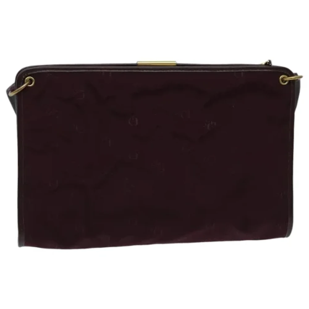 Dior Vintage Pre-owned Fabric dior-bags Red Dames