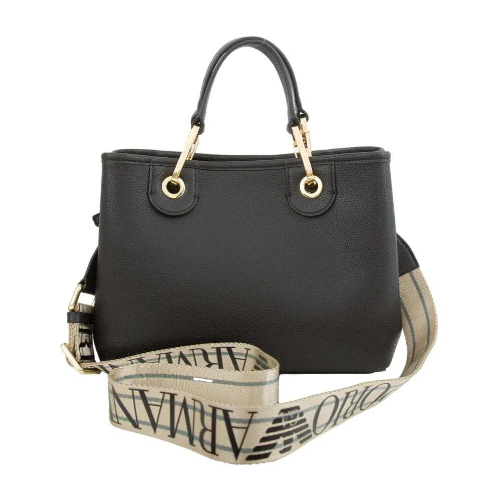 Emporio Armani Zwarte Winkelmand Black Dames
