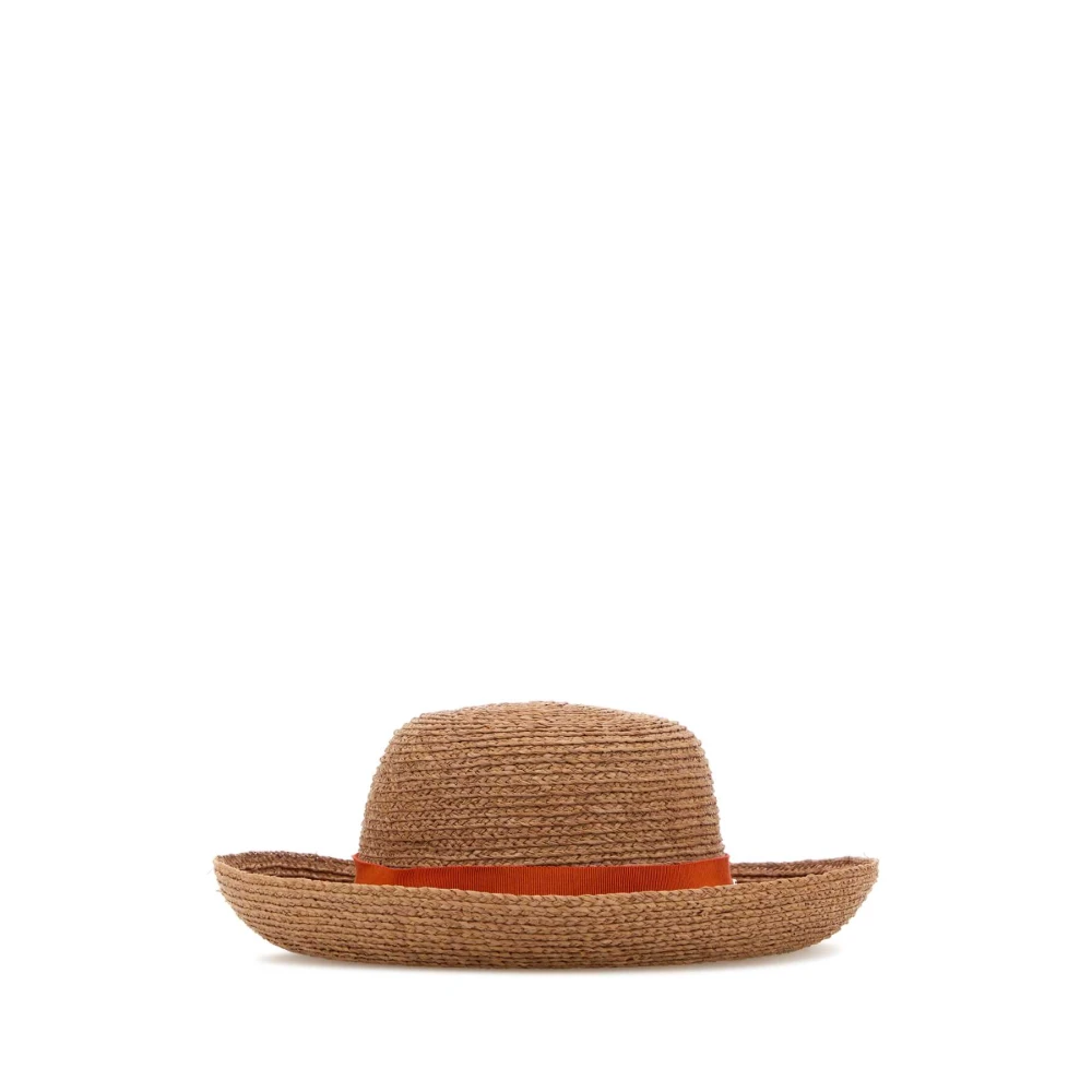 Helen Kaminski Raffia Newport SB Hatt Beige, Dam