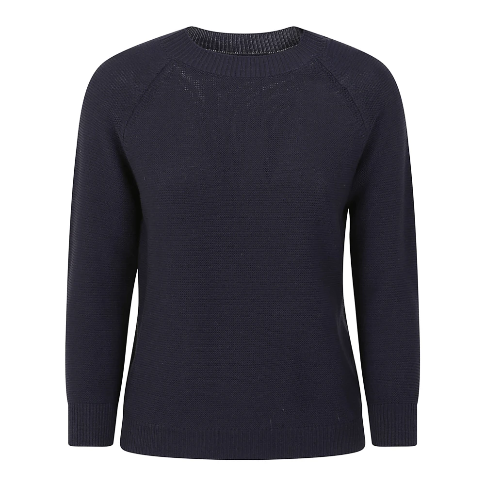 Max Mara Weekend Gestreepte katoenen trui Blue Dames