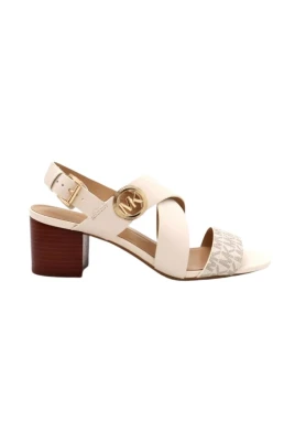 Vera Logo and Leather Sandal