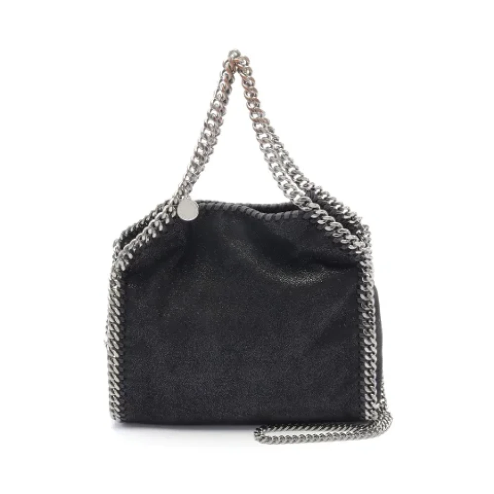 Stella McCartney Pre-owned Leather shoulder-bags Black Dames