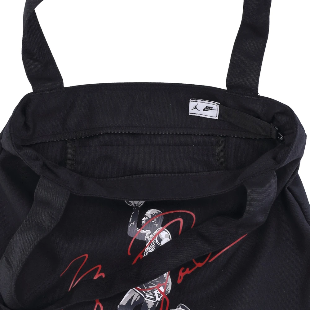 Jordan Canvas Tote Tas Zwart Heren Black Heren