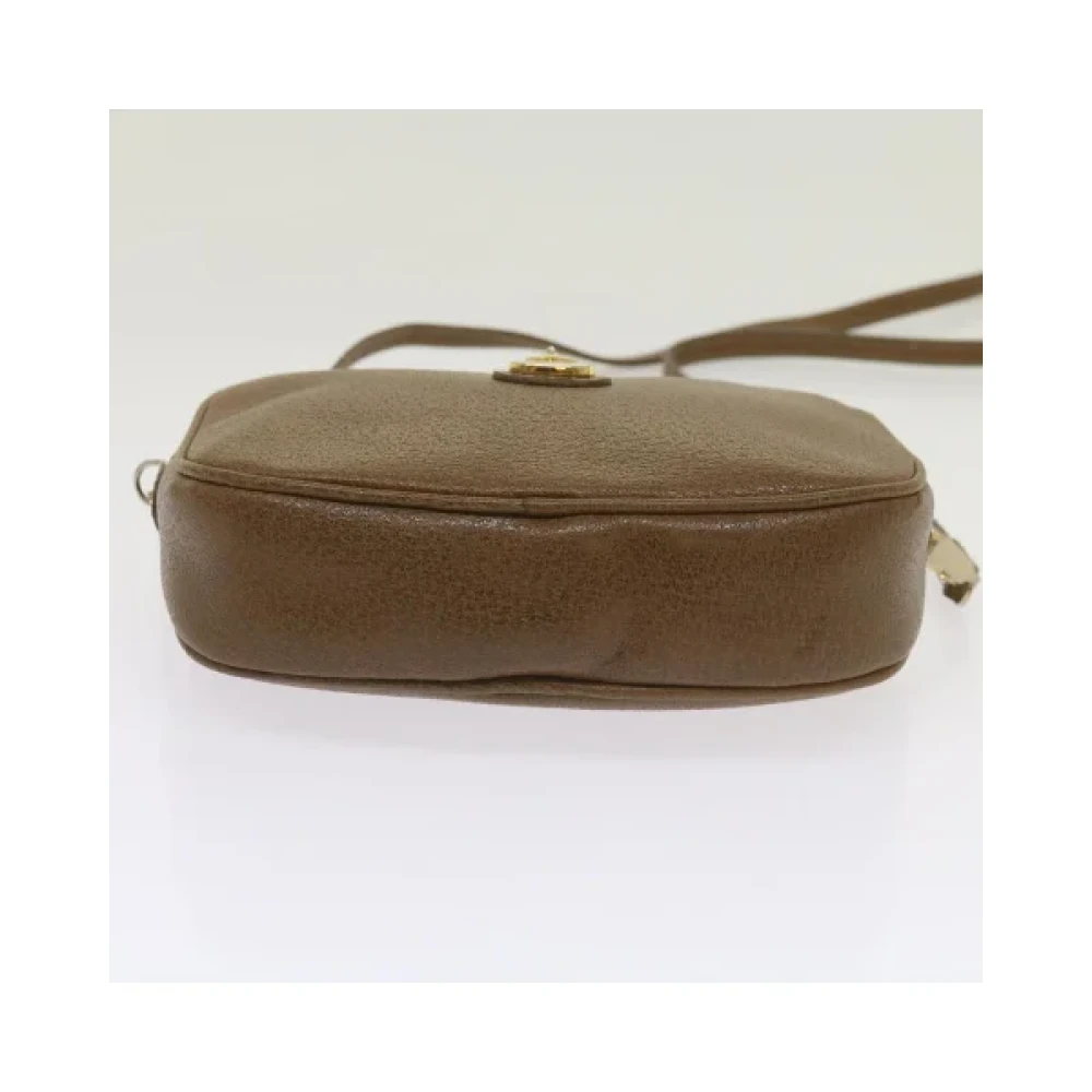 Gucci Vintage Pre-owned Leather gucci-bags Brown Dames