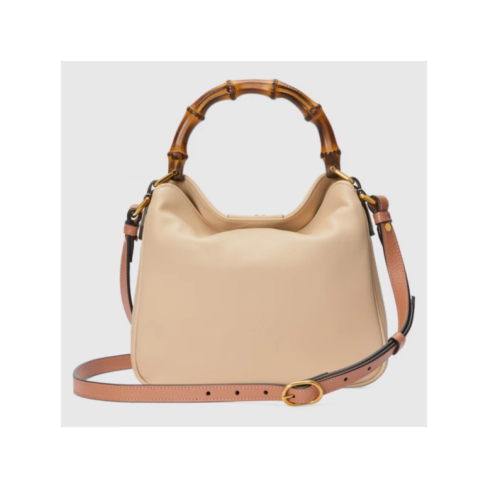 Gucci Diana Leren Schoudertas Pink Dames