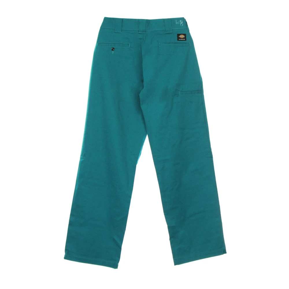 Dickies Gestructureerde Stof Werkbroek Jamie Foy Blue Heren