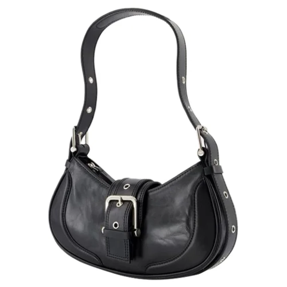 Osoi Leather shoulder-bags Black Dames