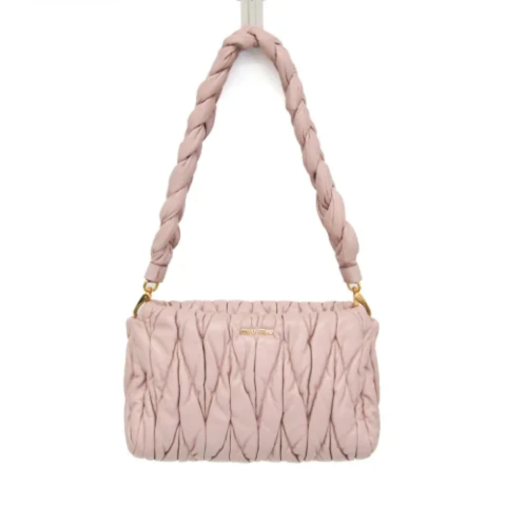 Pre-owned > Pre-owned Bags > Pre-owned Shoulder Bags - - Miu Miu Pre-owned - Modalova