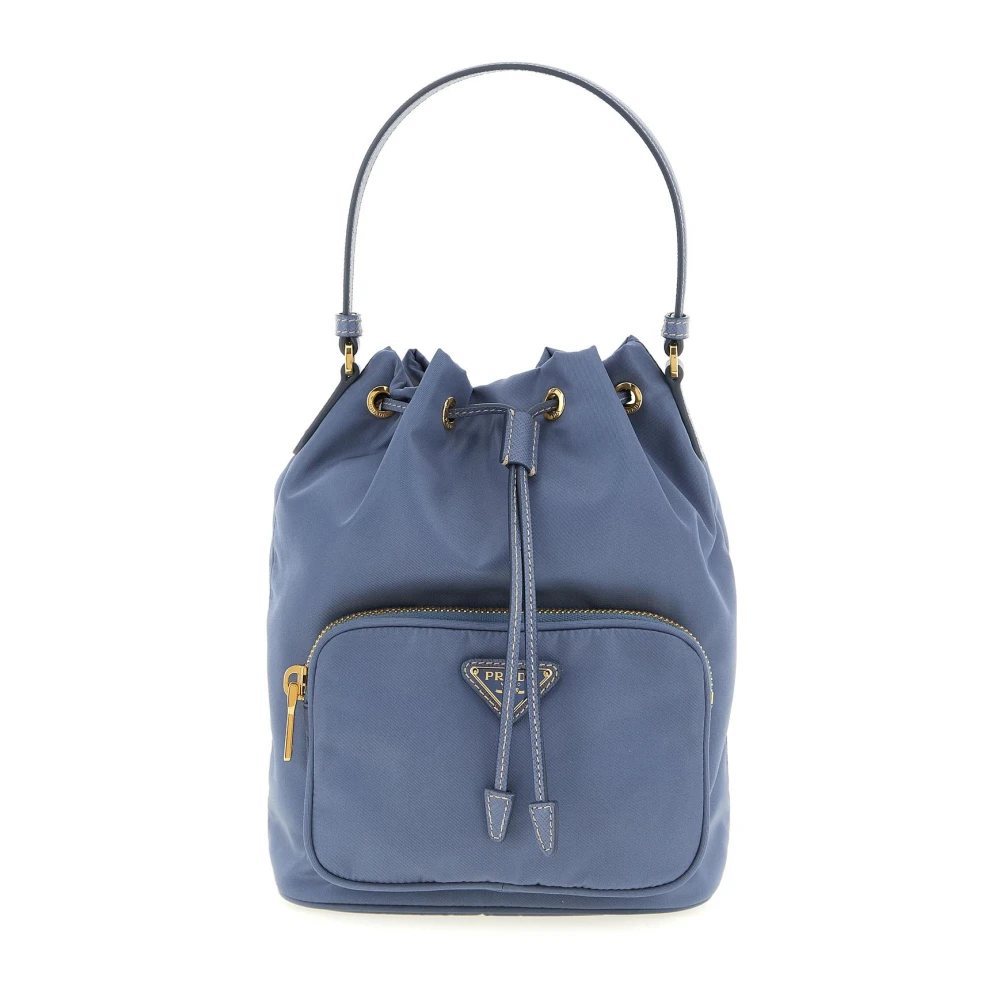 Prada Women's Light Blue Bucket Bag "Duet" - Image 2