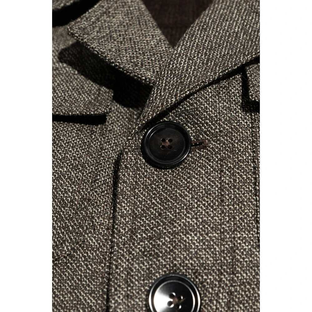 Ami Paris Jas met zakken Brown Dames