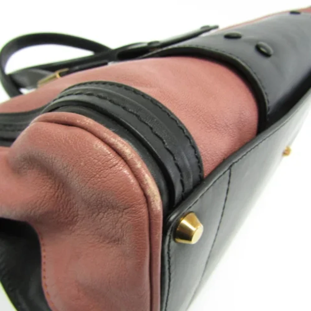 Chloé Pre-owned Leather handbags Pink Dames