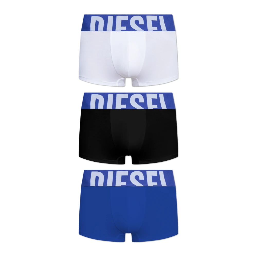 Diesel Driepak boxershorts met logo Multicolor Heren