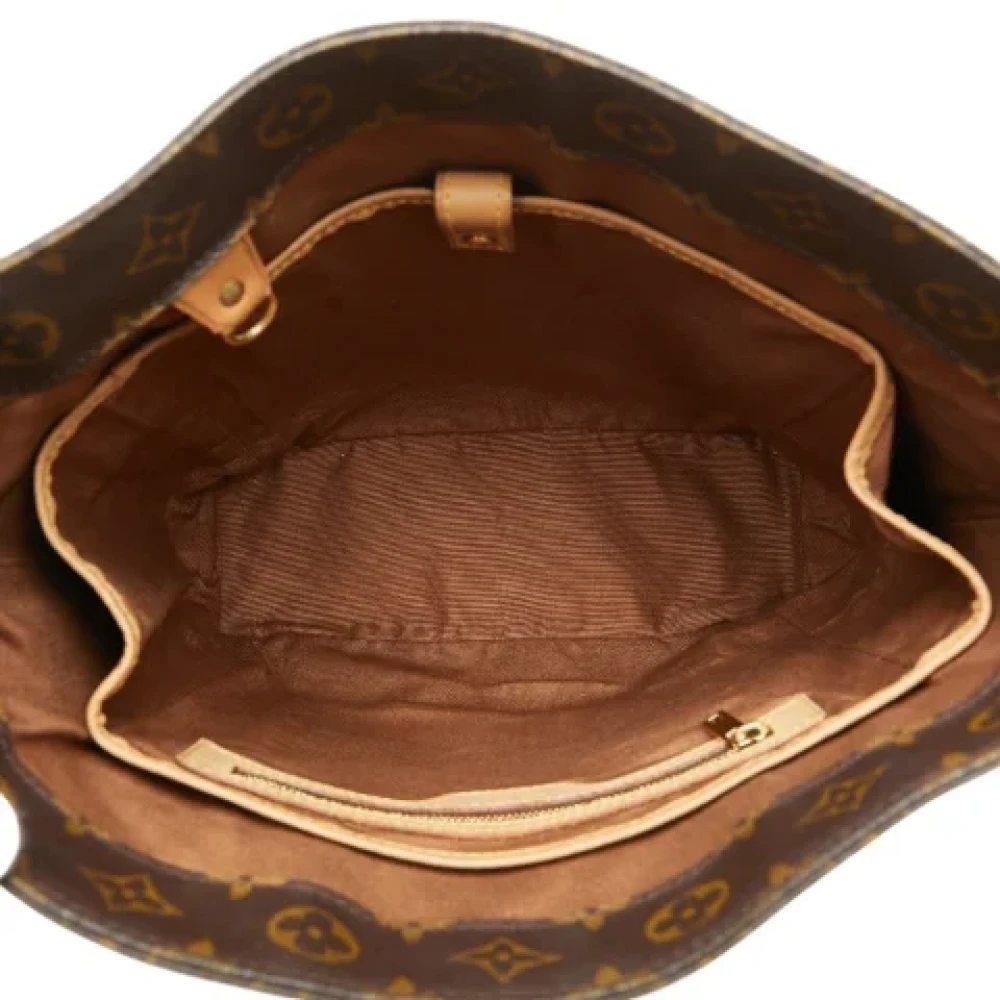 Louis Vuitton Vintage Pre-owned Leather totes Brown Dames