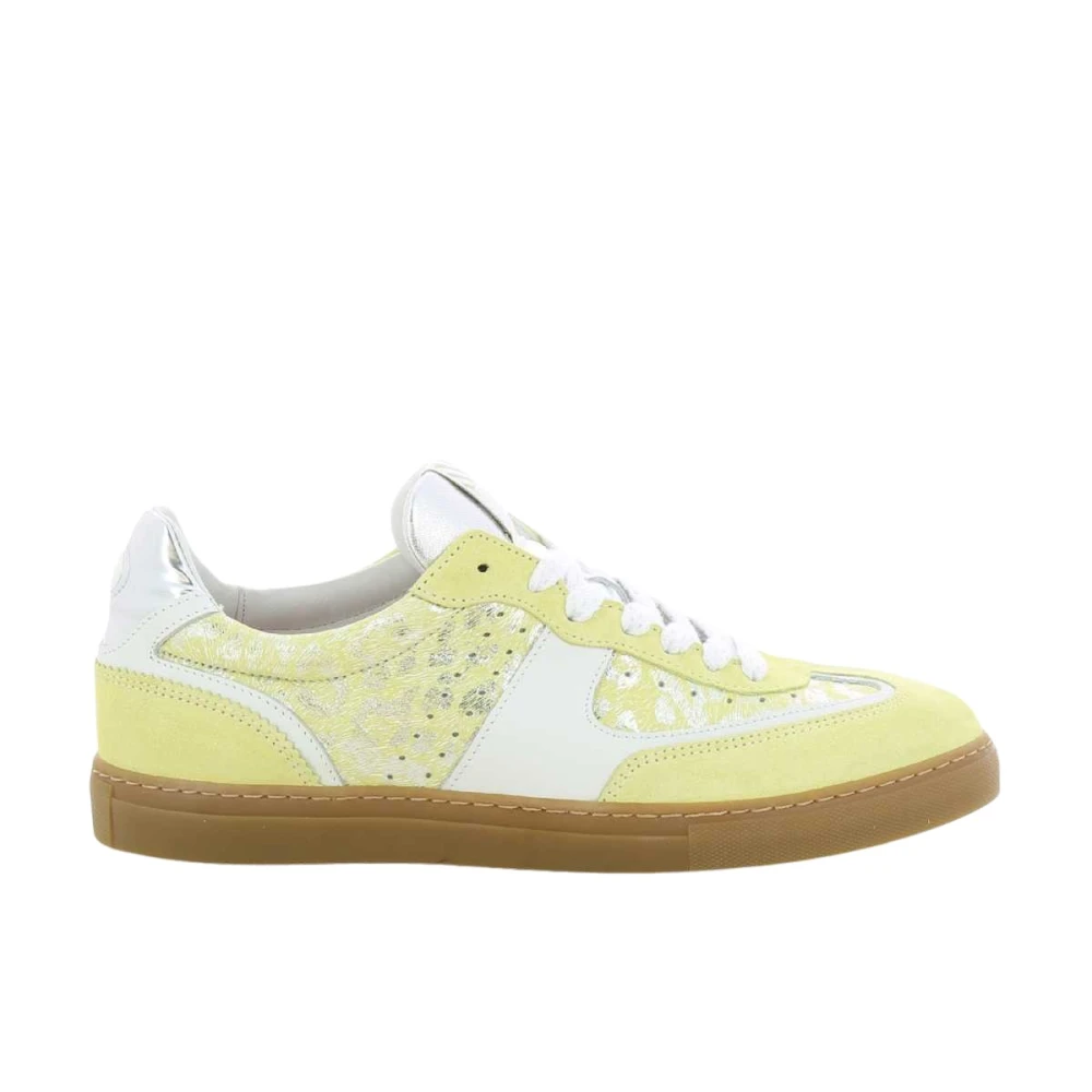 Floris van Bommel Minni 04.21 Sneakers Dames Schoenen Geel