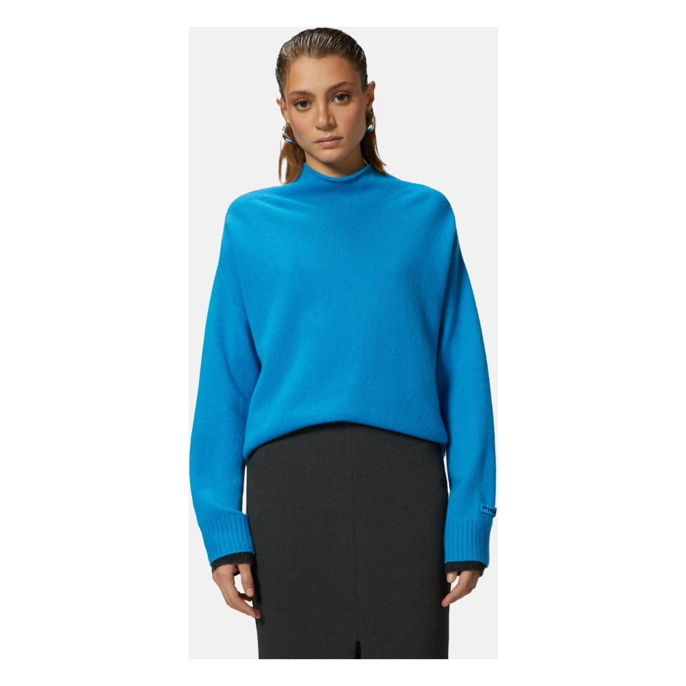 pinko Stijlvolle Gebreide Collectie Blue Dames