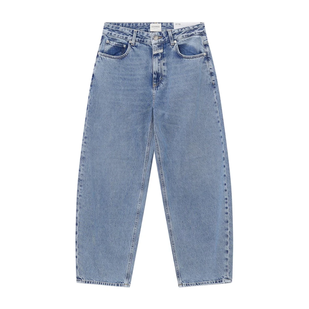 Closed Women's Blue Loose Fit Jeans, W26 L32, Barrel-Fit Jeans