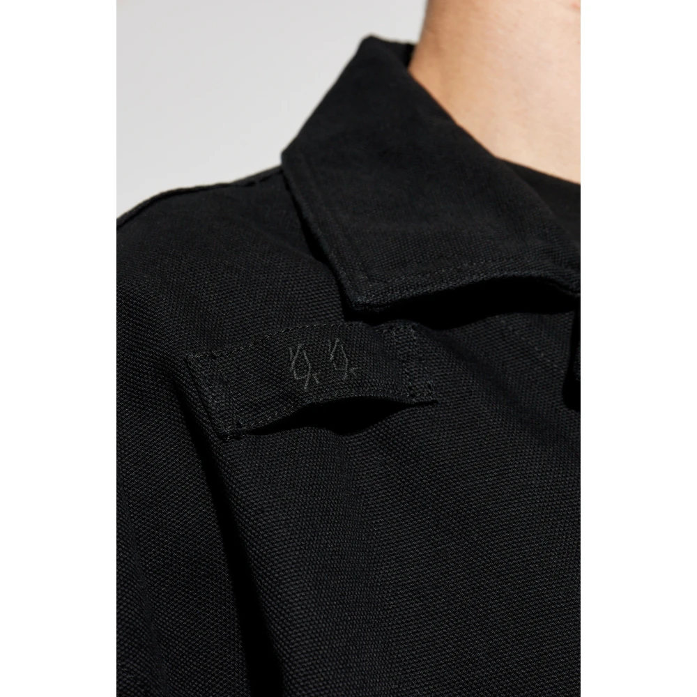 44 Label Group Denim overhemd Black Heren
