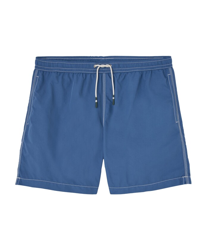 maillot-de-bain-bleu-avec-logo