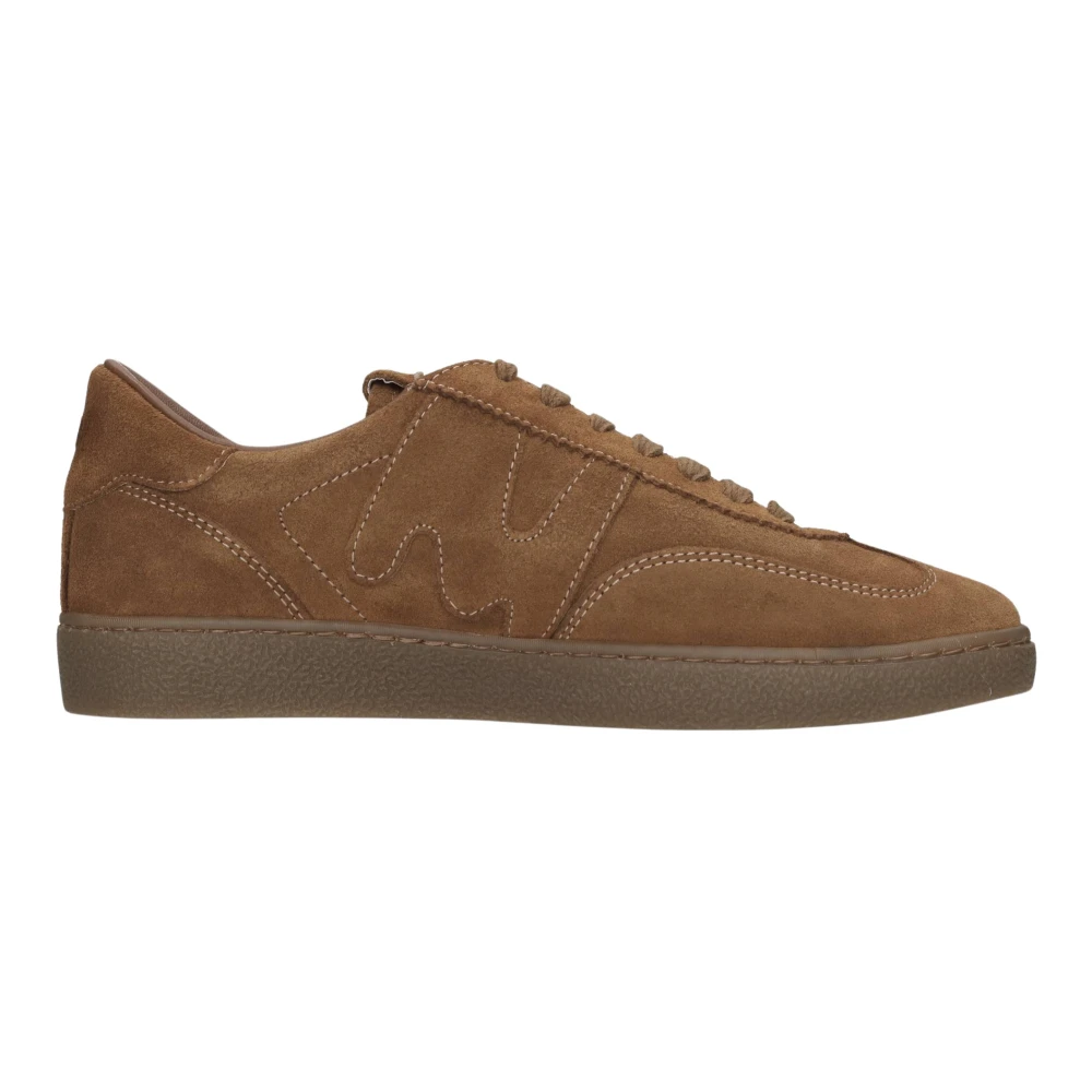 MSGM Suede Lage Sneakers