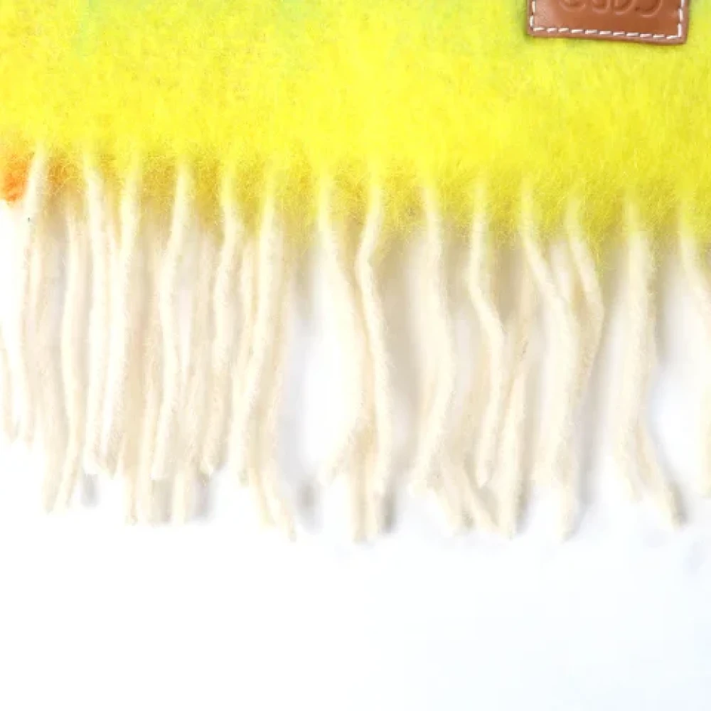 Loewe Pre-owned Canvas scarves Multicolor Dames